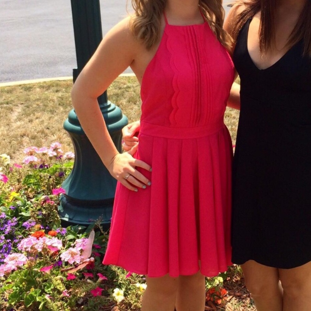 Pink dress